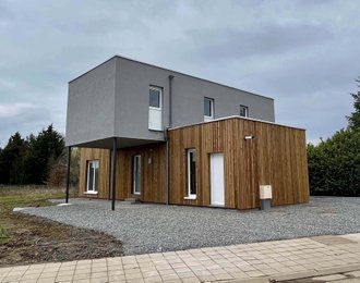 Maisons modulaires bois maisons containers maisons préfabriquée avec éléments en bois_M2